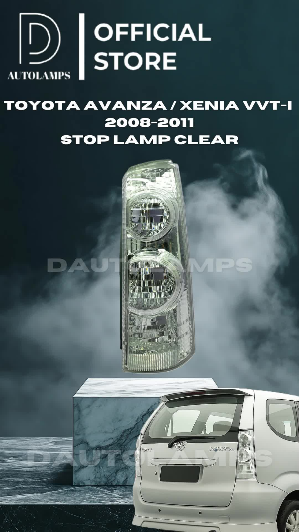 Stop Lamp Variant Clear untuk Toyota Avanza / Xenia VVT-I